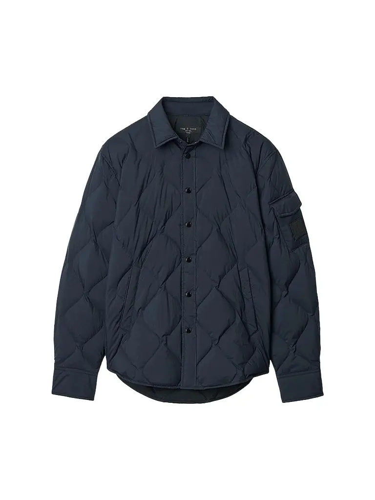 rag & bone Men's O-Dane Quilted Shirt Jacket