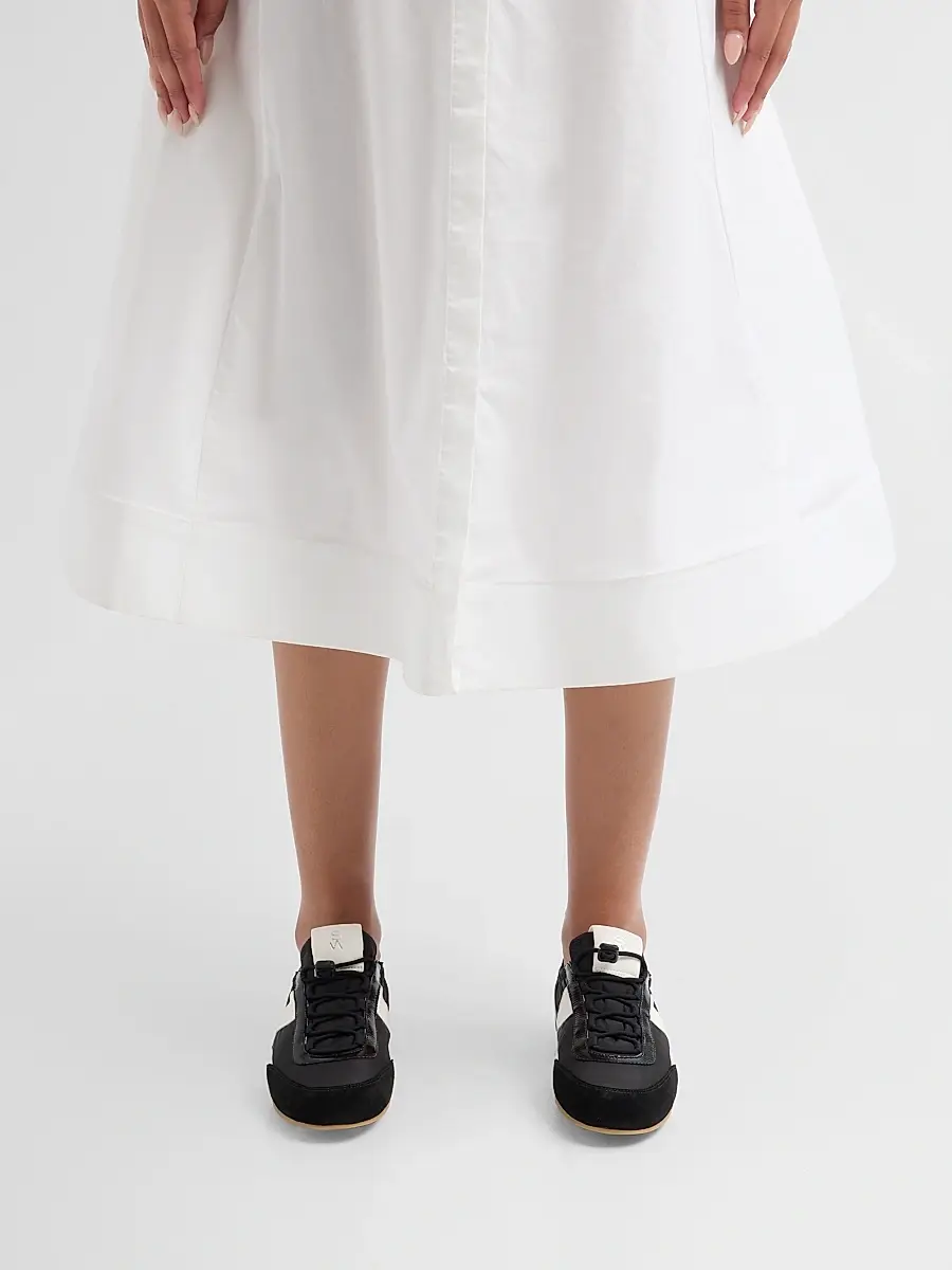 Stuart Weitzman Women's Vander Low-Top Ballet Sneakers | Thumbnail 2 Stuart Weitzman Women's Vander Low-Top Ballet Sneakers | Thumbnail 2