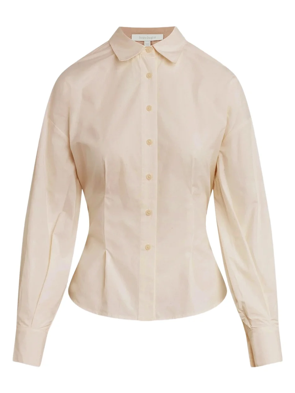 Women's Back Story Cotton Tailored Shirt Women's Back Story Cotton Tailored Shirt
