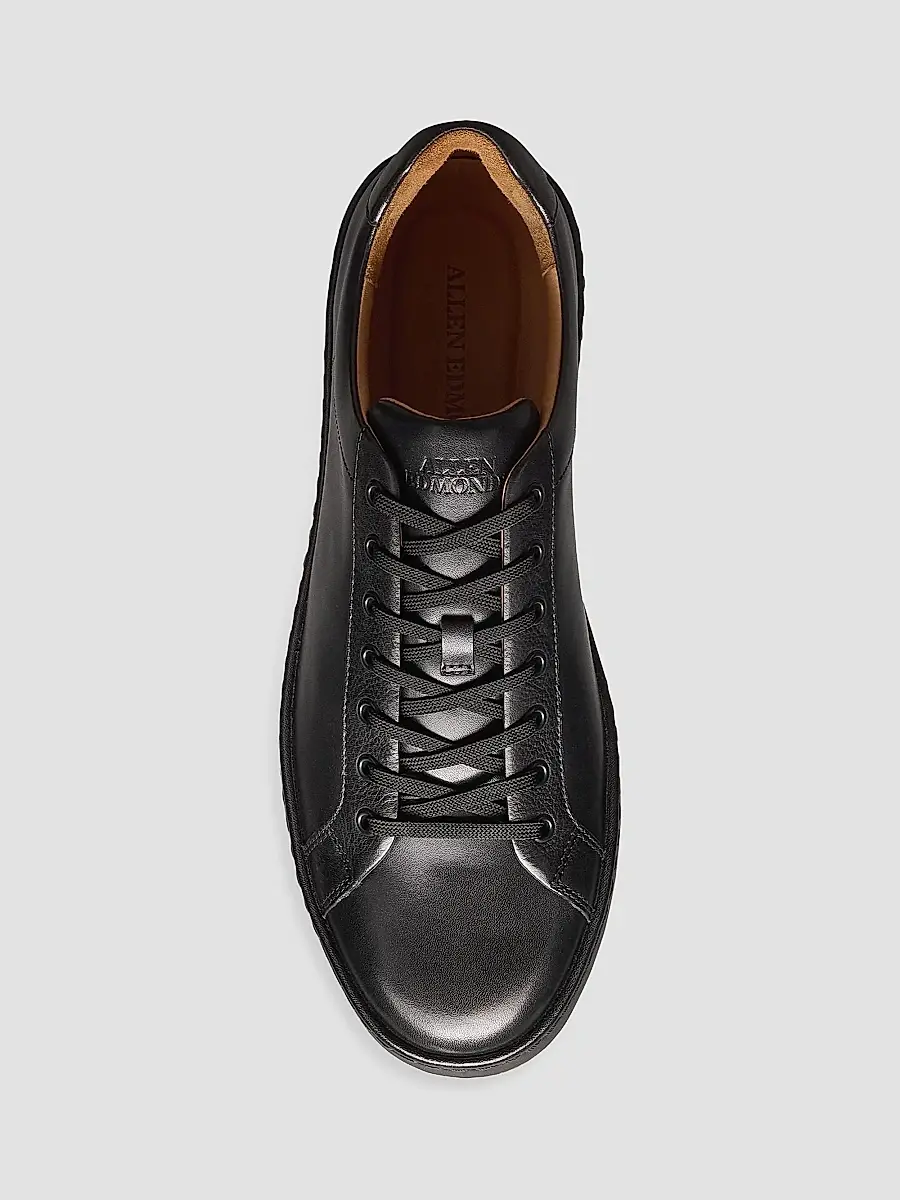 Allen Edmonds Men's Barnes Leather Low-Top Sneakers | Thumbnail 3 Allen Edmonds Men's Barnes Leather Low-Top Sneakers | Thumbnail 3