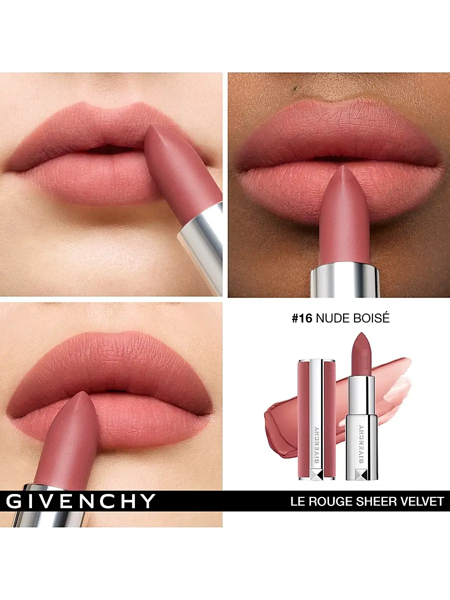 Givenchy Women's Le Rouge Sheer Velvet Refill | Thumbnail 5 Givenchy Women's Le Rouge Sheer Velvet Refill | Thumbnail 5
