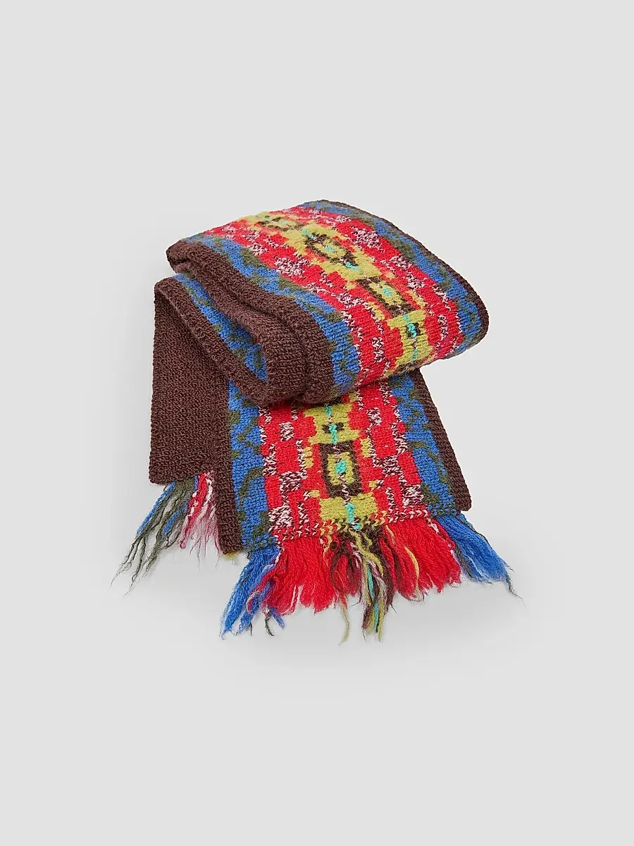 Dries Van Noten Men's Marka Wool-Blend Scarf | Thumbnail 4 Dries Van Noten Men's Marka Wool-Blend Scarf | Thumbnail 4