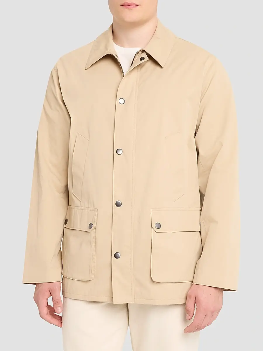 Vince Men's Cotton Barn Jacket | Thumbnail 4 Vince Men's Cotton Barn Jacket | Thumbnail 4