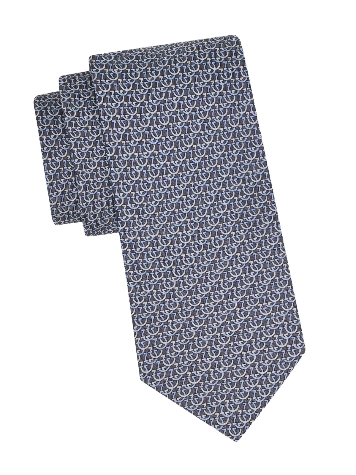 Ferragamo Men's Cerchio Silk Tie