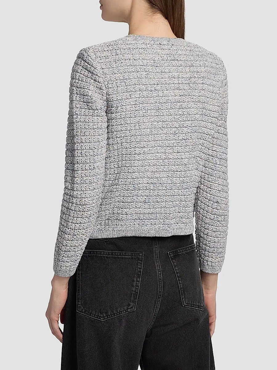 Ba&sh Women's Guspa Ottoman Knit Button-Front Cardigan | Thumbnail 5 Ba&sh Women's Guspa Ottoman Knit Button-Front Cardigan | Thumbnail 5
