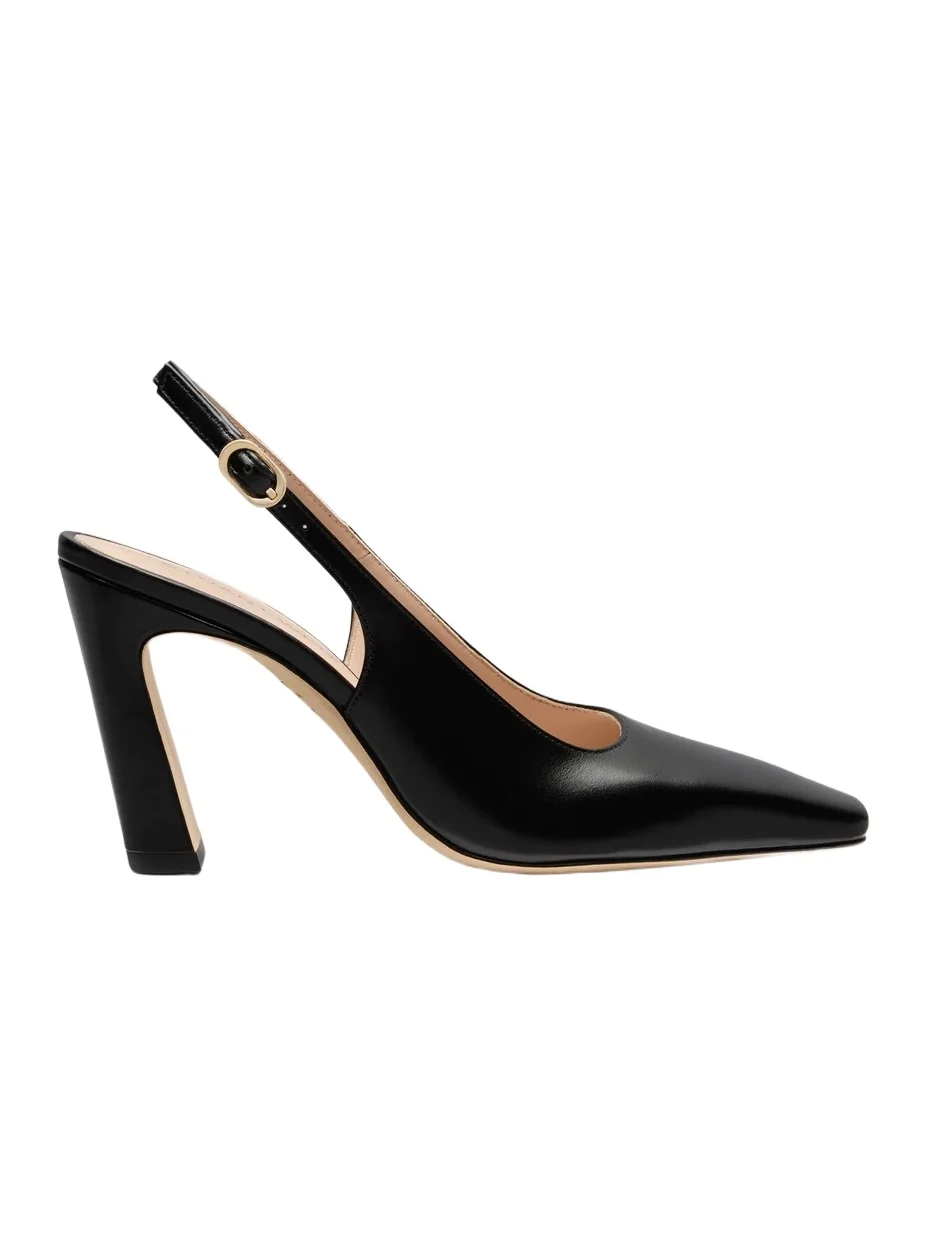 Women's Stassi 85MM Leather Slingback Pumps Women's Stassi 85MM Leather Slingback Pumps