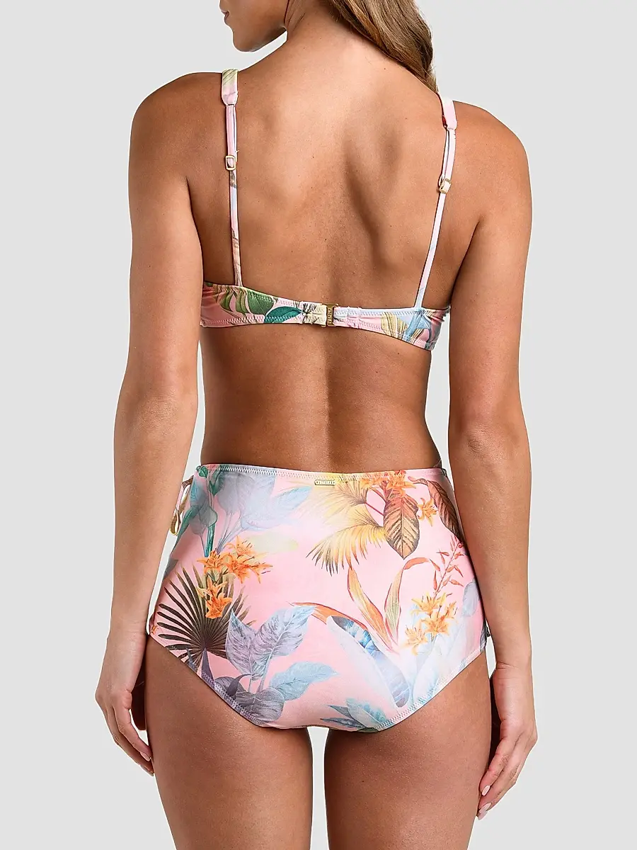 L'Agence Women's Colorful Palm Lexi Bikini Top | Thumbnail 3 L'Agence Women's Colorful Palm Lexi Bikini Top | Thumbnail 3