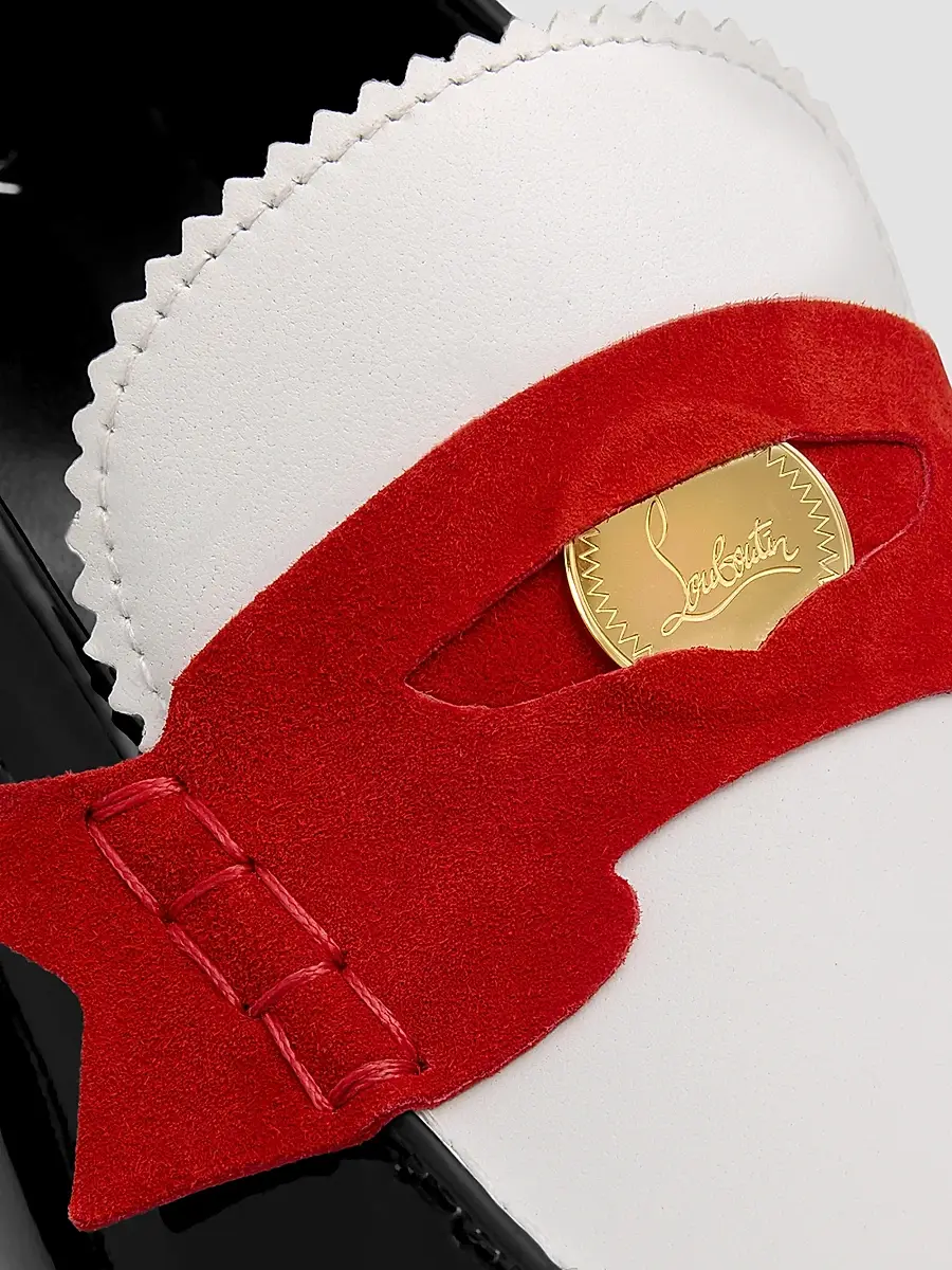 Christian Louboutin Women's Penny Patent Leather Loafers | Thumbnail 5 Christian Louboutin Women's Penny Patent Leather Loafers | Thumbnail 5