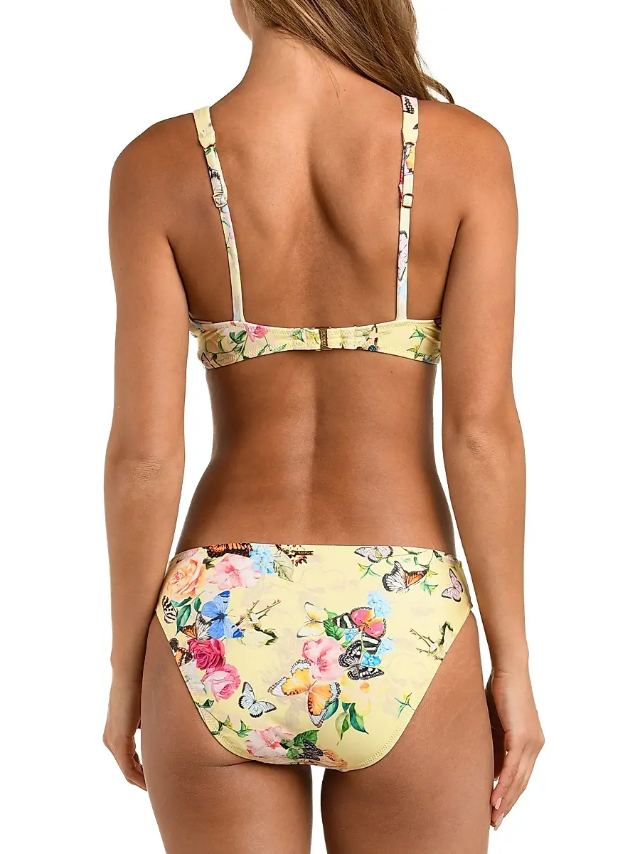 L'Agence Women's Lexie Garden Butterflies Bikini Top | Thumbnail 4 L'Agence Women's Lexie Garden Butterflies Bikini Top | Thumbnail 4