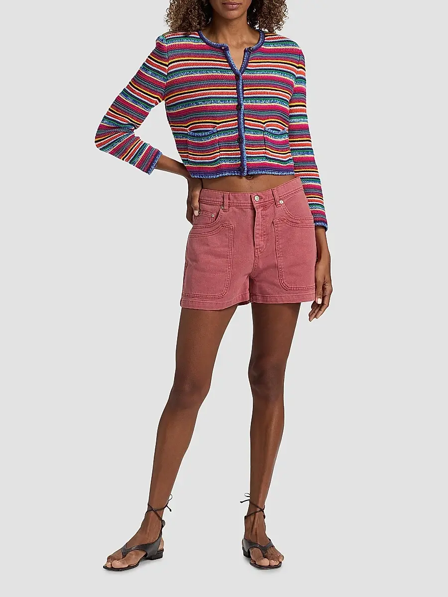 Ba&sh Women's Fanny Striped Cardigan | Thumbnail 2 Ba&sh Women's Fanny Striped Cardigan | Thumbnail 2