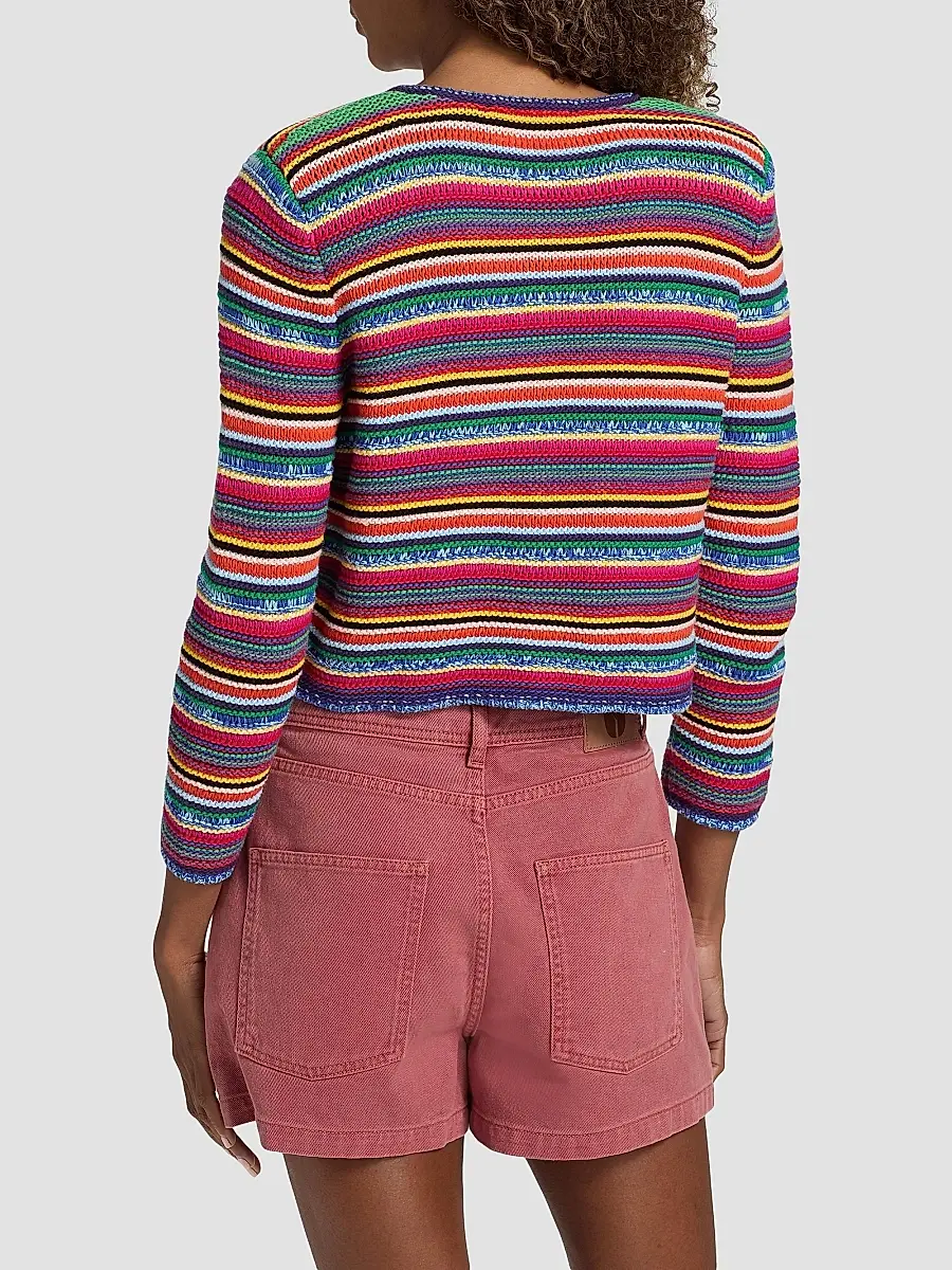 Ba&sh Women's Fanny Striped Cardigan | Thumbnail 5 Ba&sh Women's Fanny Striped Cardigan | Thumbnail 5