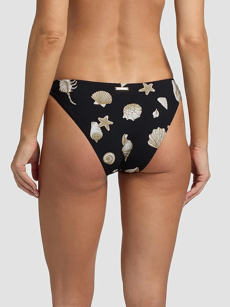 Milly Women's Margot Seashell Print Bikini Bottom | Thumbnail 4