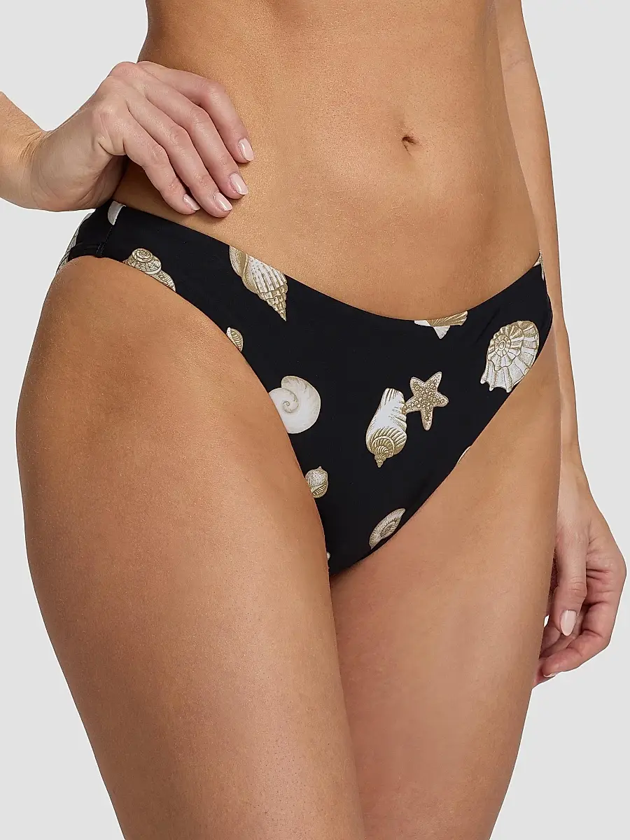 Milly Women's Margot Seashell Print Bikini Bottom | Thumbnail 5