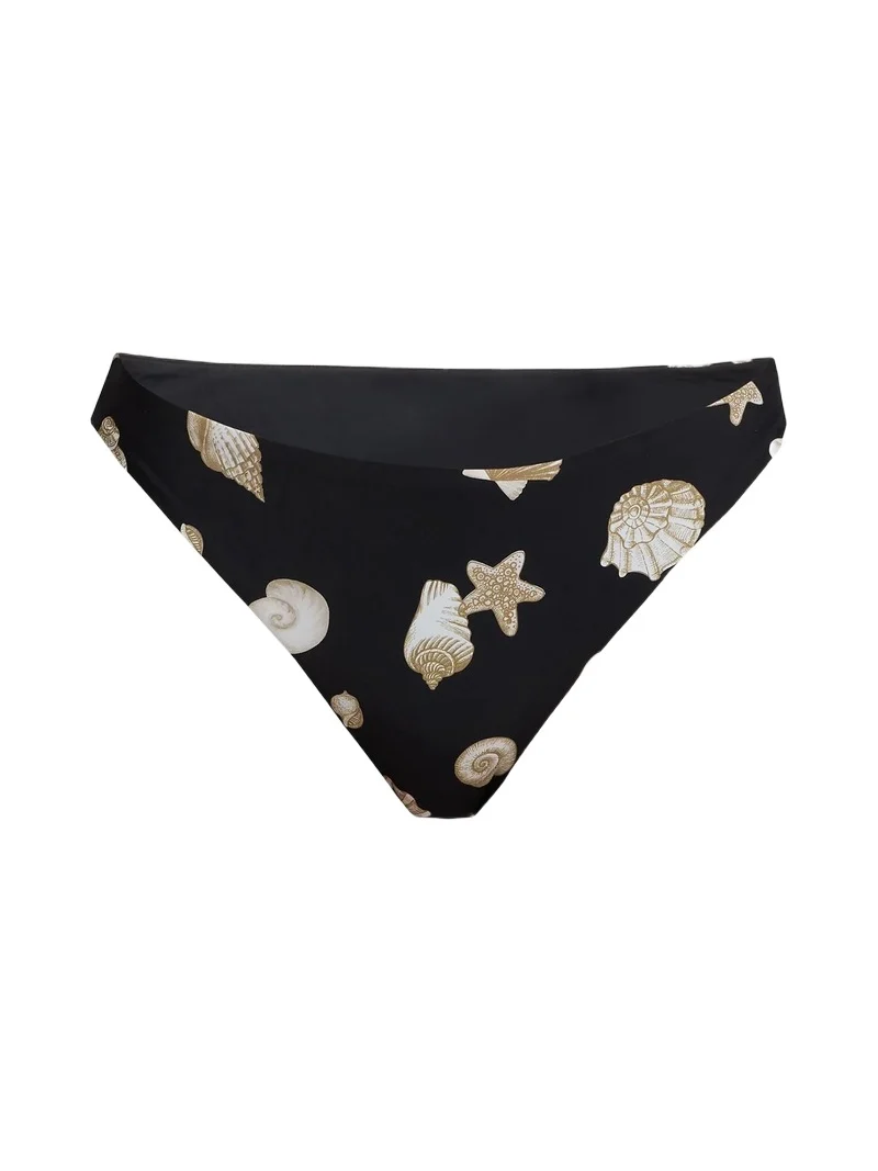Milly Women's Margot Seashell Print Bikini Bottom