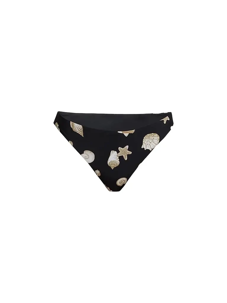 Milly Women's Margot Seashell Print Bikini Bottom
