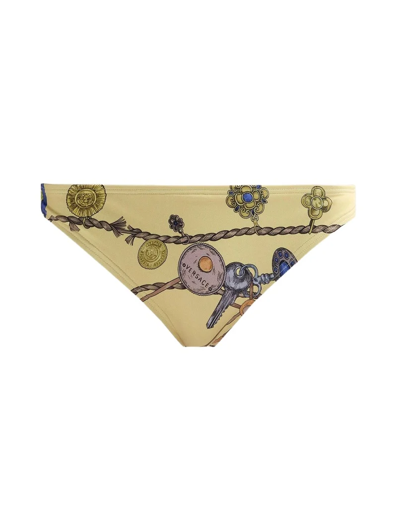 Versace Women's Broken Jewels Printed Swim Bottoms