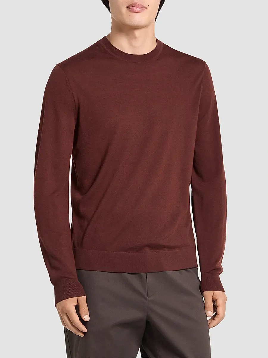 Theory Men's Wool Crewneck Sweater | Thumbnail 4