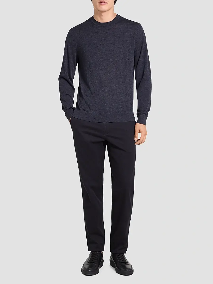 Theory Men's Wool Crewneck Sweater | Thumbnail 2
