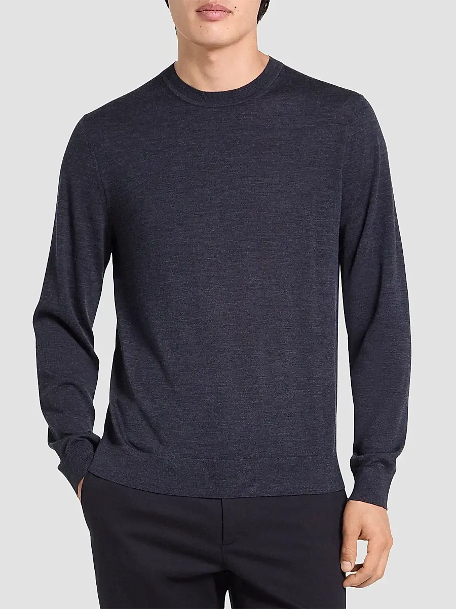 Theory Men's Wool Crewneck Sweater | Thumbnail 4