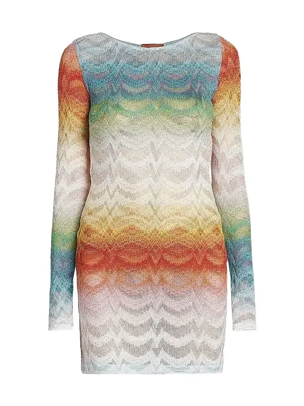 Women's Long-Sleeve Cover-Up Dress