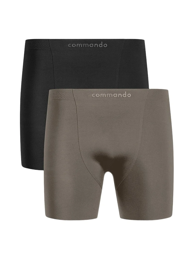 Commando Men's Ultimate Bonded 2-Pack Micro-Tech Boxer Brief Set