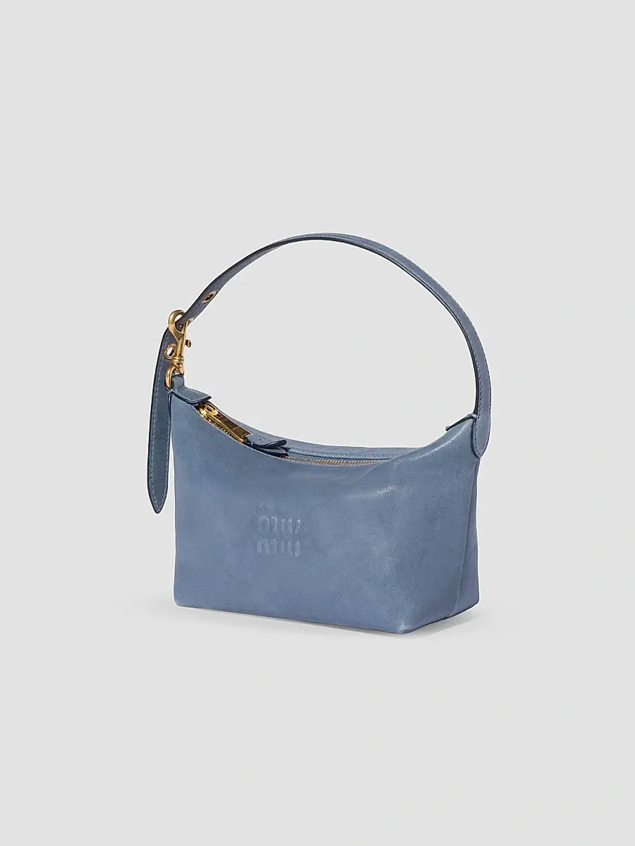 Miu Miu Women's Nappa Leather Top Handle Bag | Thumbnail 3 Miu Miu Women's Nappa Leather Top Handle Bag | Thumbnail 3