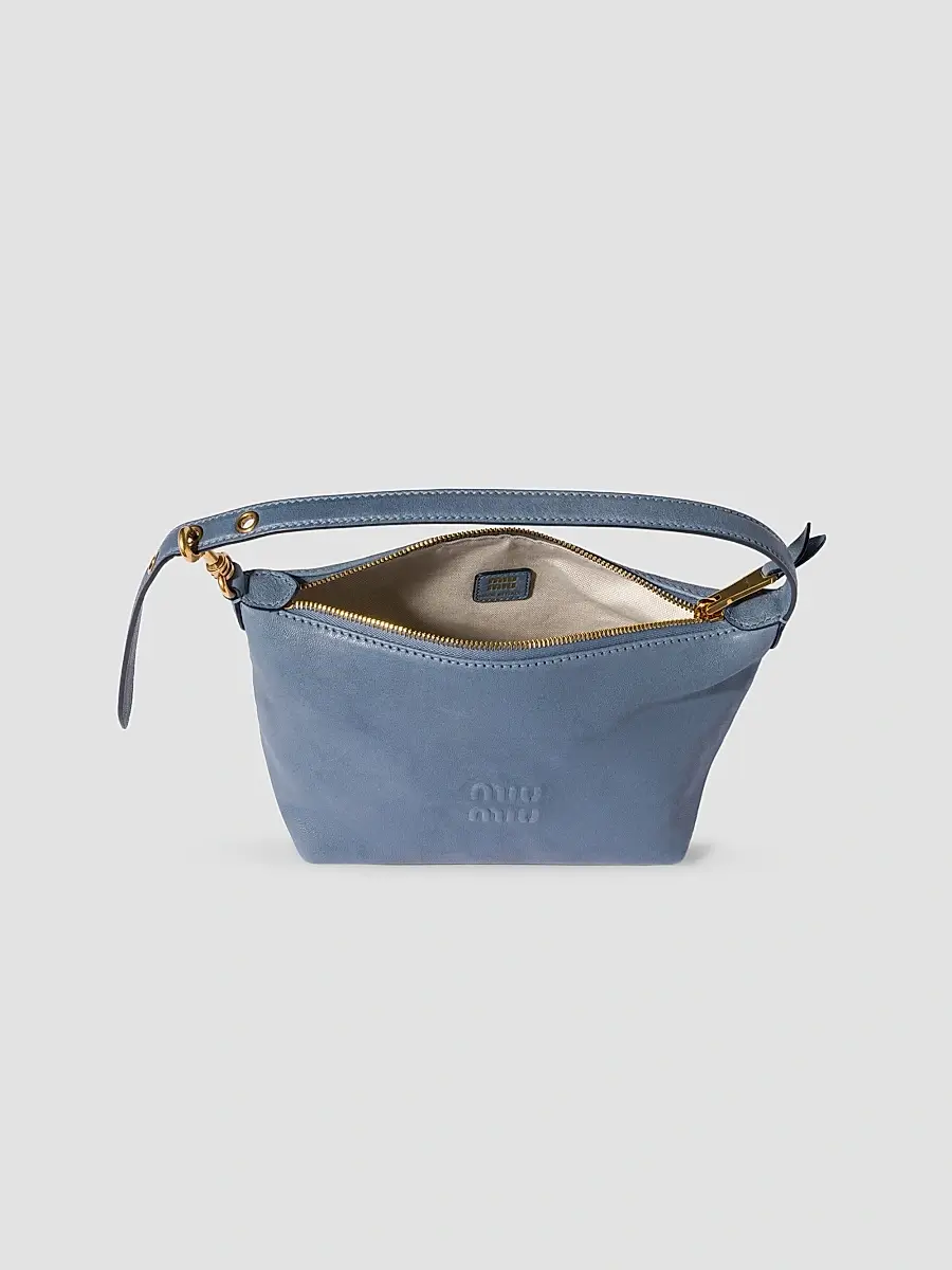Miu Miu Women's Nappa Leather Top Handle Bag | Thumbnail 5 Miu Miu Women's Nappa Leather Top Handle Bag | Thumbnail 5