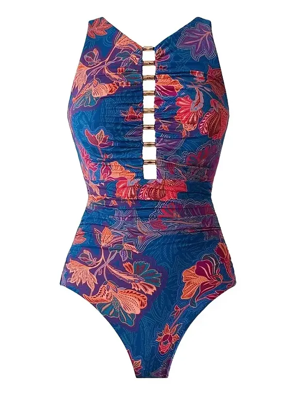 Miraclesuit Swim Women's Decoupage Swizzle Floral Swimsuit