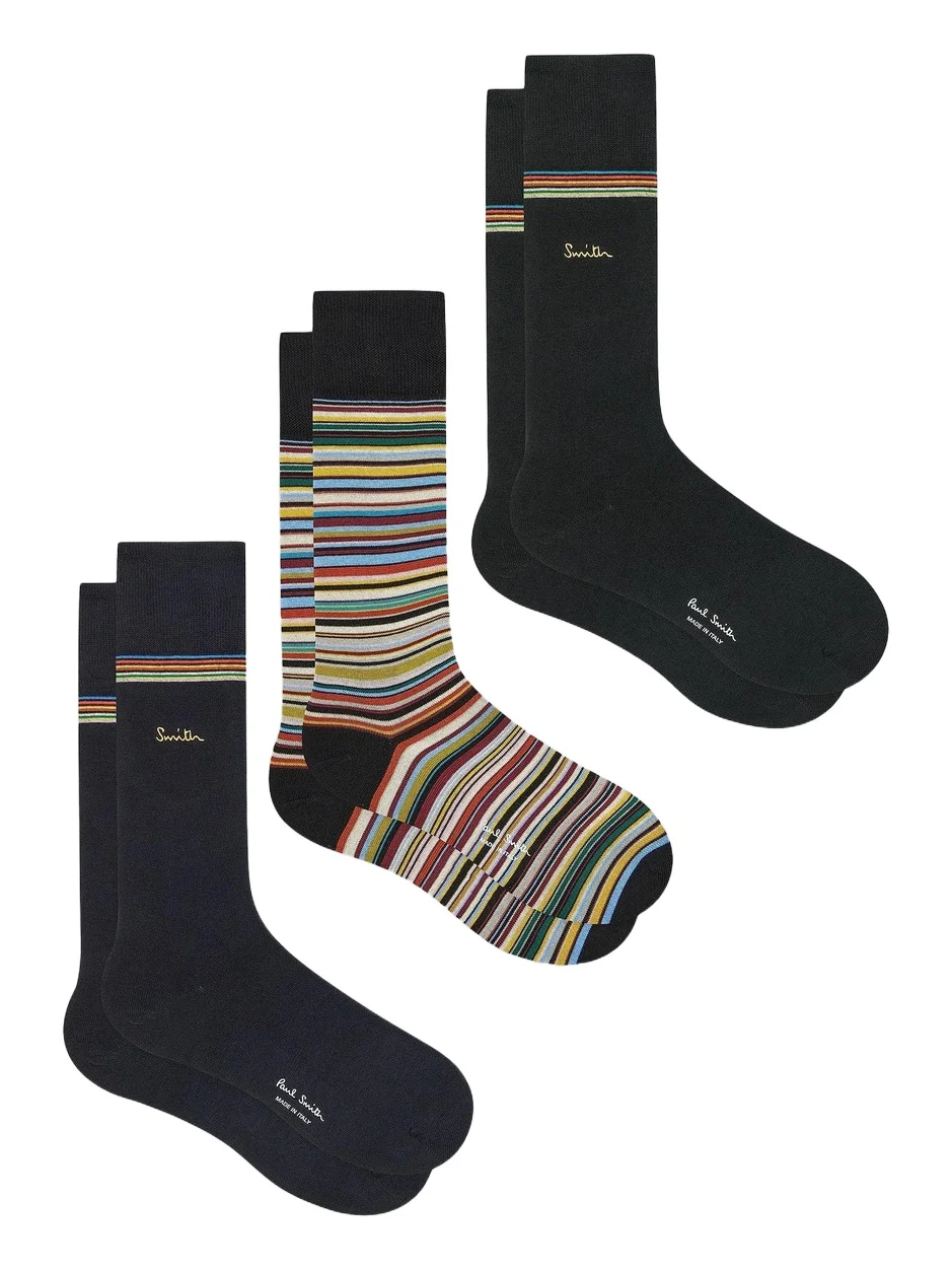 Men's Gold Signature 3-Pack Socks