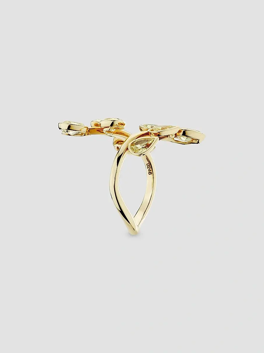 Diamonds at Saks Fifth Avenue Women's 18K Yellow Gold & 2.50 TCW Diamond Vine Ring | Thumbnail 4 Diamonds at Saks Fifth Avenue Women's 18K Yellow Gold & 2.50 TCW Diamond Vine Ring | Thumbnail 4