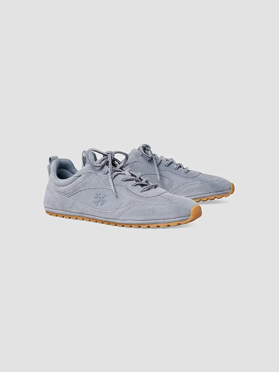 Tory Burch Women's Field Suede Low-Top Sneakers | Thumbnail 2 Tory Burch Women's Field Suede Low-Top Sneakers | Thumbnail 2