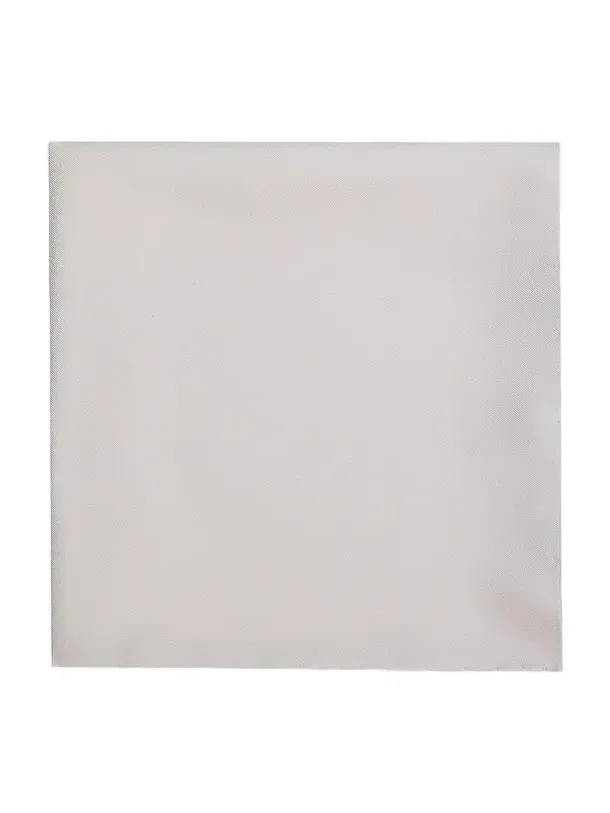Men's Logo Silk Pocket Square Men's Logo Silk Pocket Square
