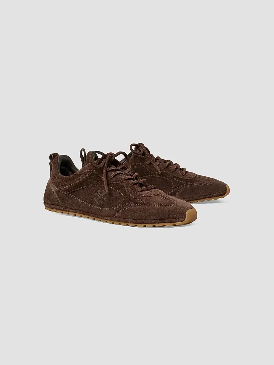 Tory Burch Women's Field Suede Low-Top Sneakers | Thumbnail 2 Tory Burch Women's Field Suede Low-Top Sneakers | Thumbnail 2