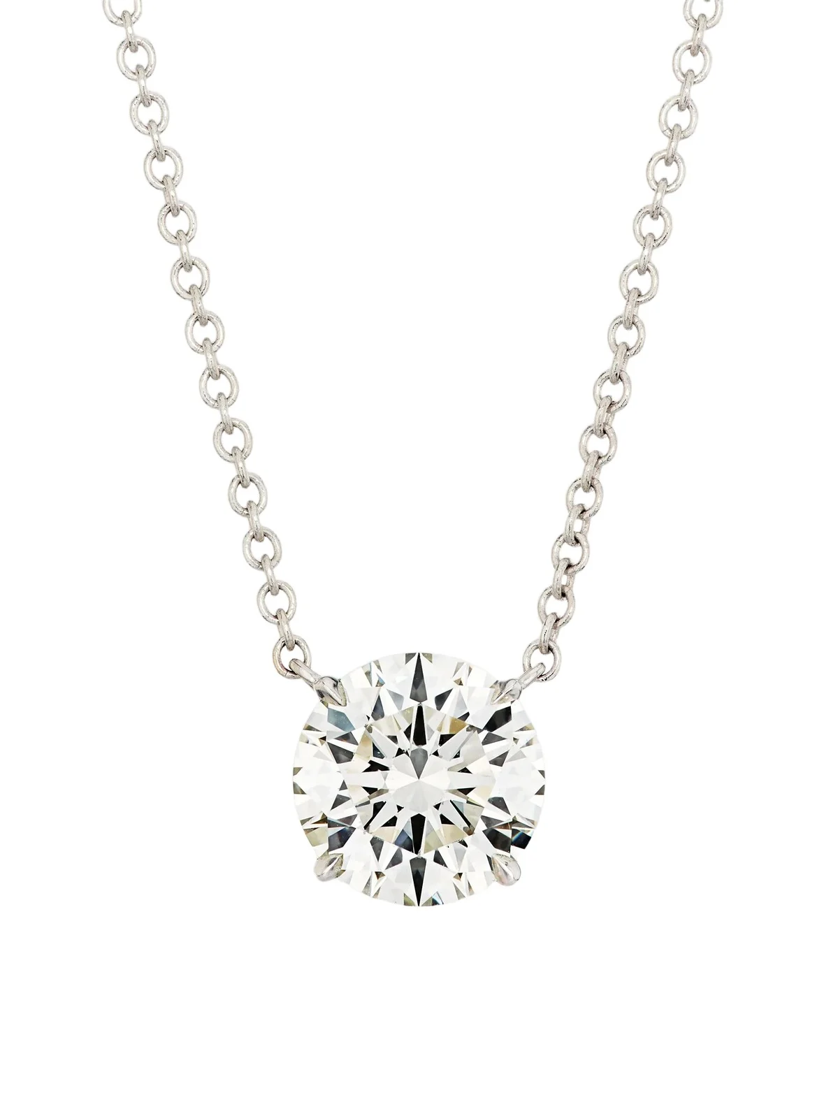 Diamonds at Saks Fifth Avenue Women's 18K White Gold & 3.70 TCW Diamond Pendant Necklace