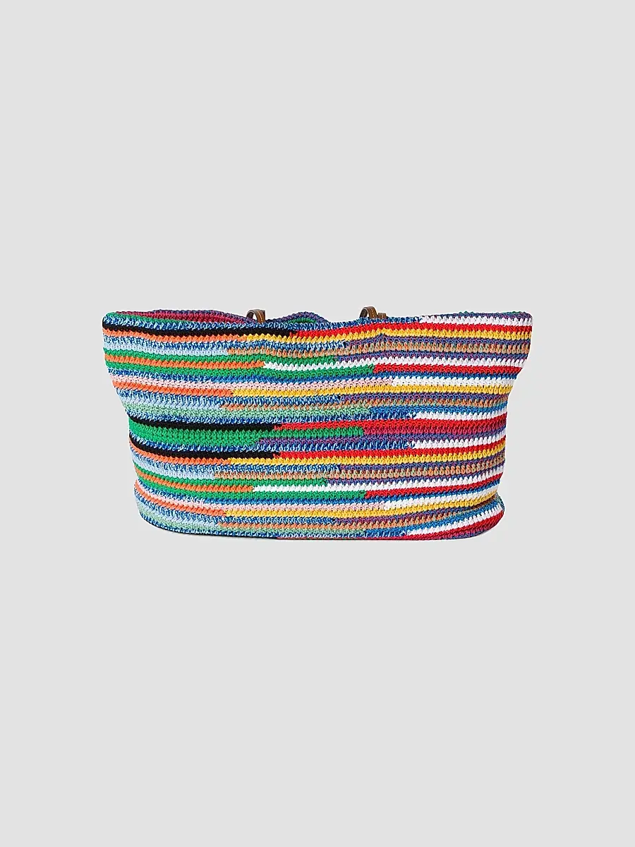 Miu Miu Women's Crochet Tote Bag | Thumbnail 6 Miu Miu Women's Crochet Tote Bag | Thumbnail 6