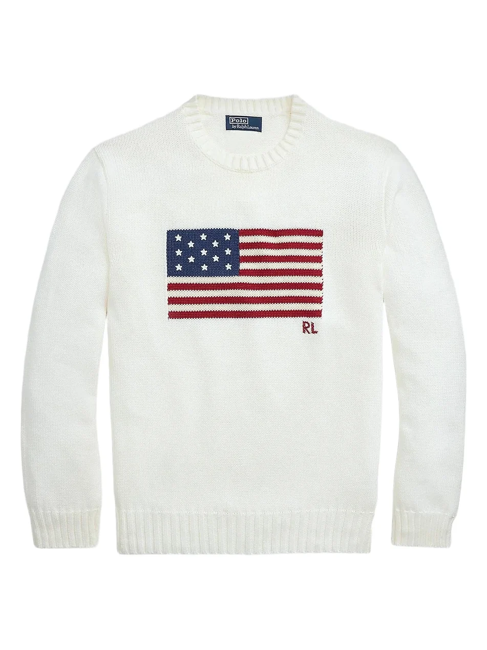 Men's The Iconic Flag Cotton Sweater Men's The Iconic Flag Cotton Sweater