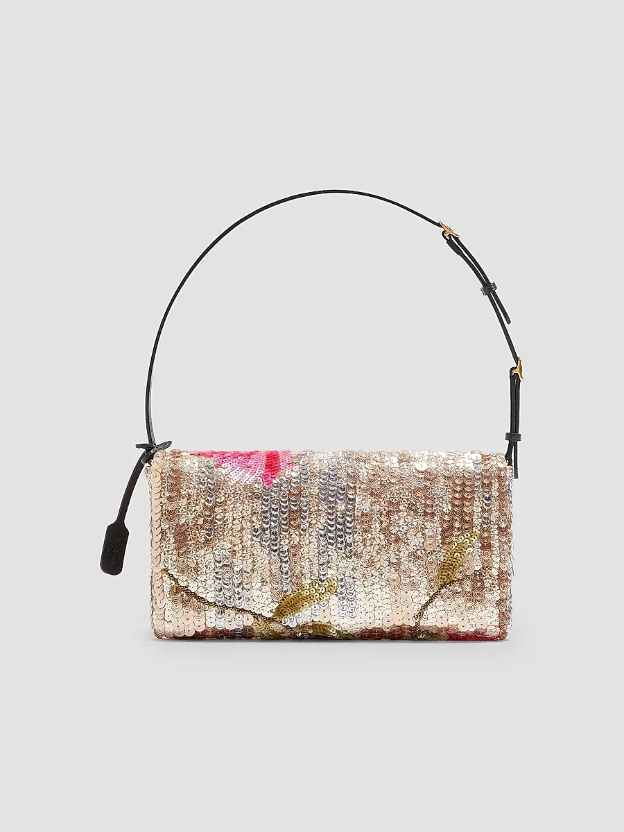 Valentino Women's Devain Small Embroidered Shoulder Bag | Thumbnail 4