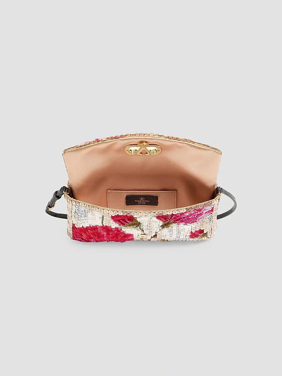 Valentino Women's Devain Small Embroidered Shoulder Bag | Thumbnail 5