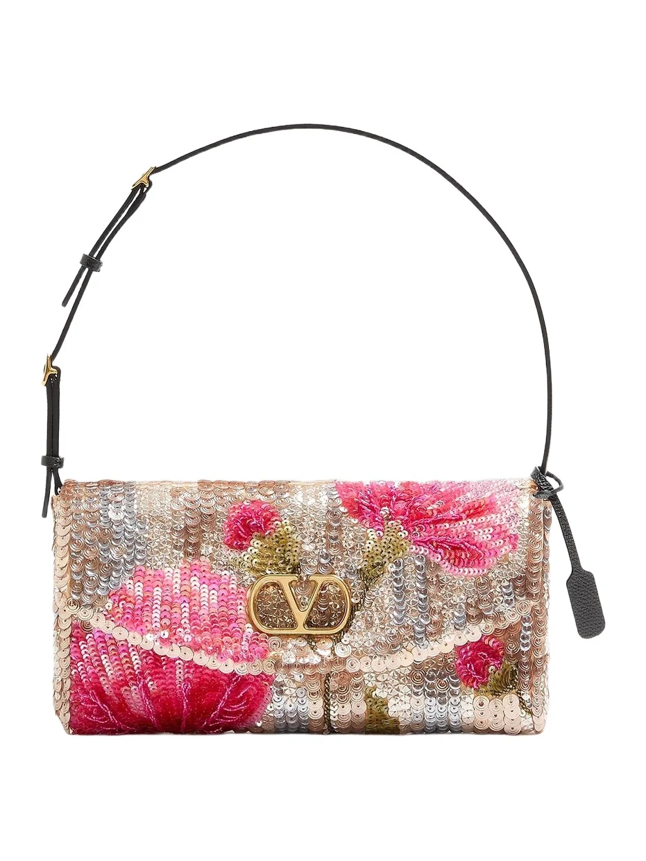 Women's Devain Small Embroidered Shoulder Bag