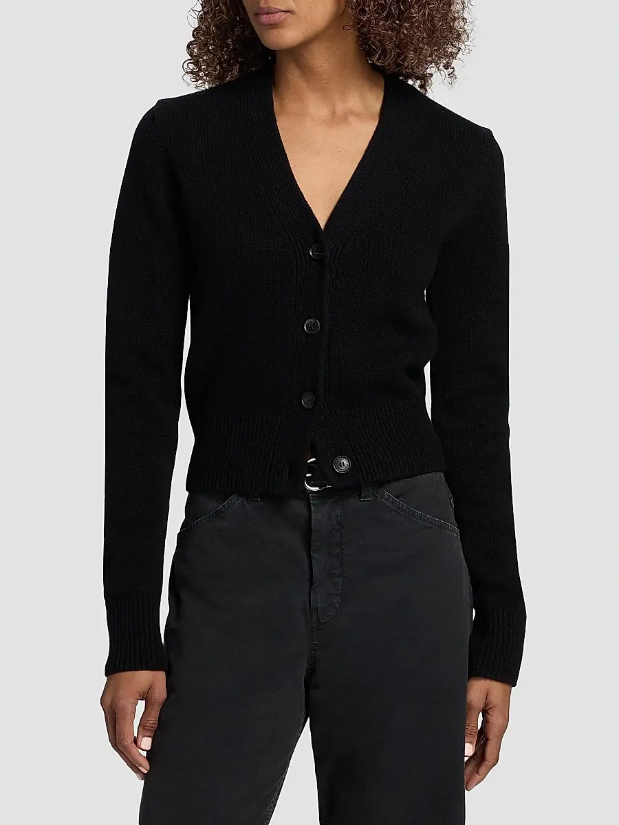 Nili Lotan Women's Charmaine V-Neck Cardigan | Thumbnail 3 Nili Lotan Women's Charmaine V-Neck Cardigan | Thumbnail 3