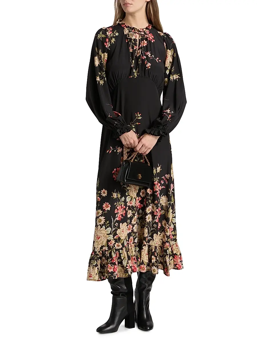 Sea Women's Jolie Floral Print Midi-Dress | Thumbnail 2 Sea Women's Jolie Floral Print Midi-Dress | Thumbnail 2