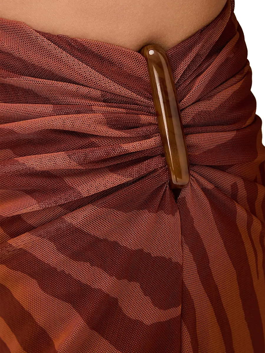 ViX by Paula Hermanny Women's Sundown Amira Striped Maxi-Skirt | Thumbnail 7 ViX by Paula Hermanny Women's Sundown Amira Striped Maxi-Skirt | Thumbnail 7
