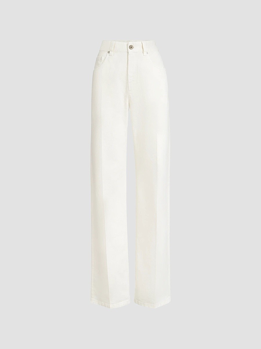 Women's Dyed Denim Contemporary Loose Jeans Women's Dyed Denim Contemporary Loose Jeans