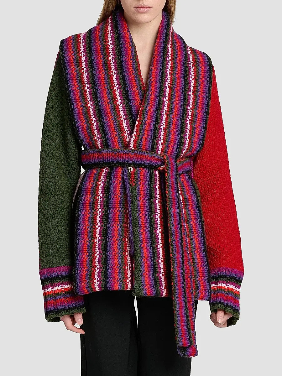 PUCCI Women's Passepartout Colorblocked Cardigan | Thumbnail 3 PUCCI Women's Passepartout Colorblocked Cardigan | Thumbnail 3