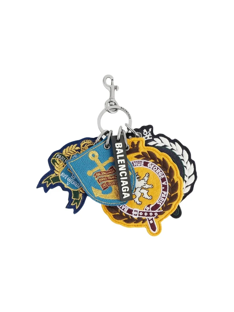 Balenciaga Men's Keyring Charm Patches