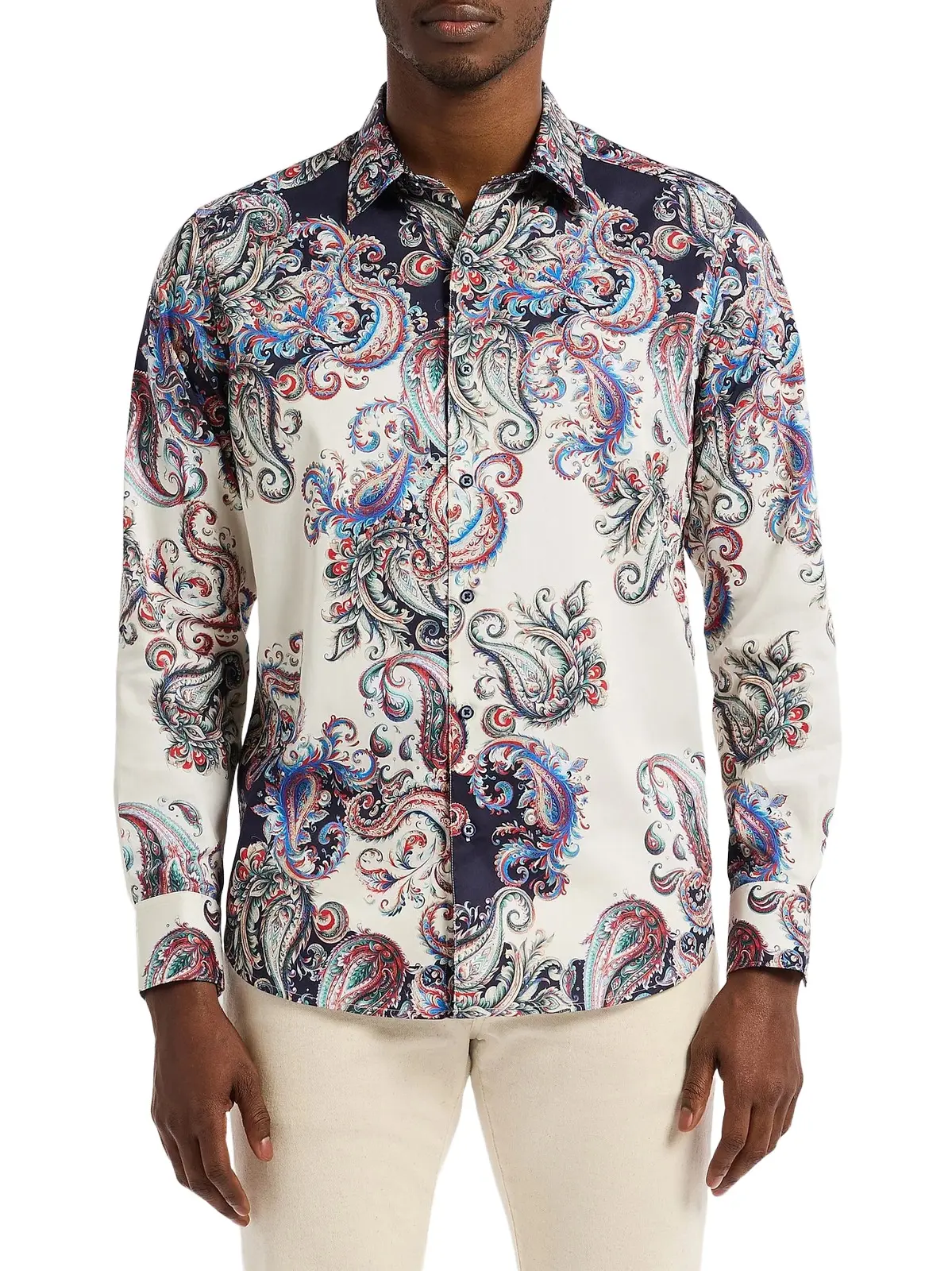 Men's Morningside Paisley Print Woven Shirt