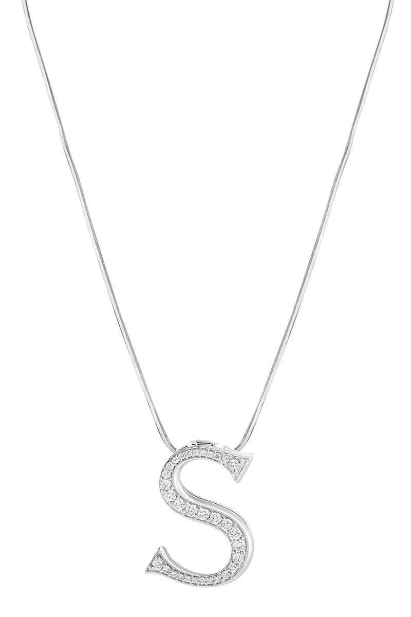 Ashna Mehta Diamond Initial Bag Charm - S | Thumbnail 3 Ashna Mehta Diamond Initial Bag Charm - S | Thumbnail 3
