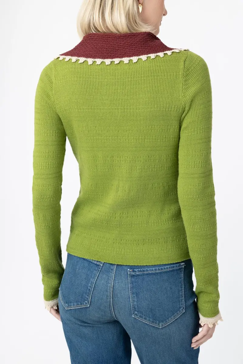 La DoubleJ Picket Polo Jumper | Thumbnail 4 La DoubleJ Picket Polo Jumper | Thumbnail 4