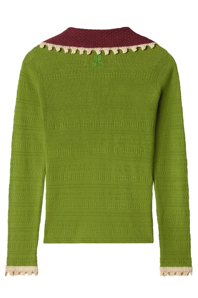 La DoubleJ Picket Polo Jumper | Thumbnail 6 La DoubleJ Picket Polo Jumper | Thumbnail 6