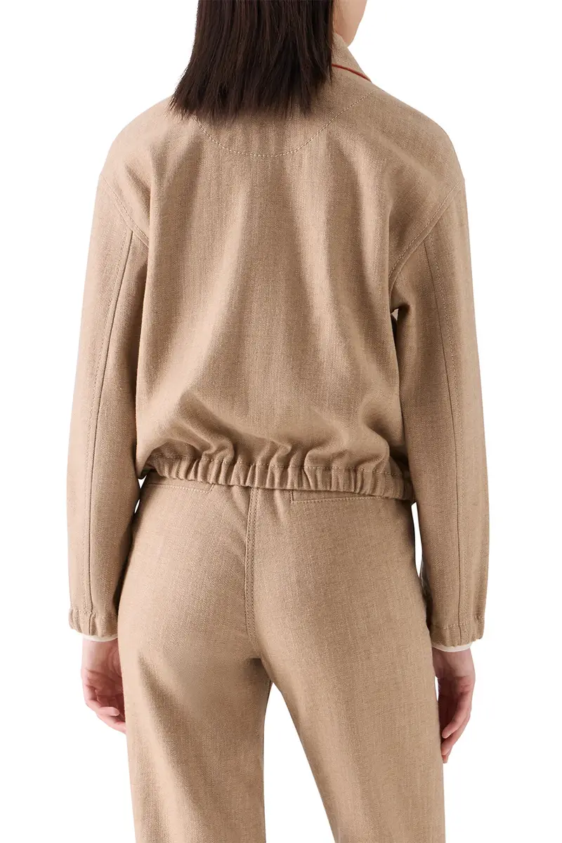 Akris punto Zippered Bomber Jacket | Thumbnail 6